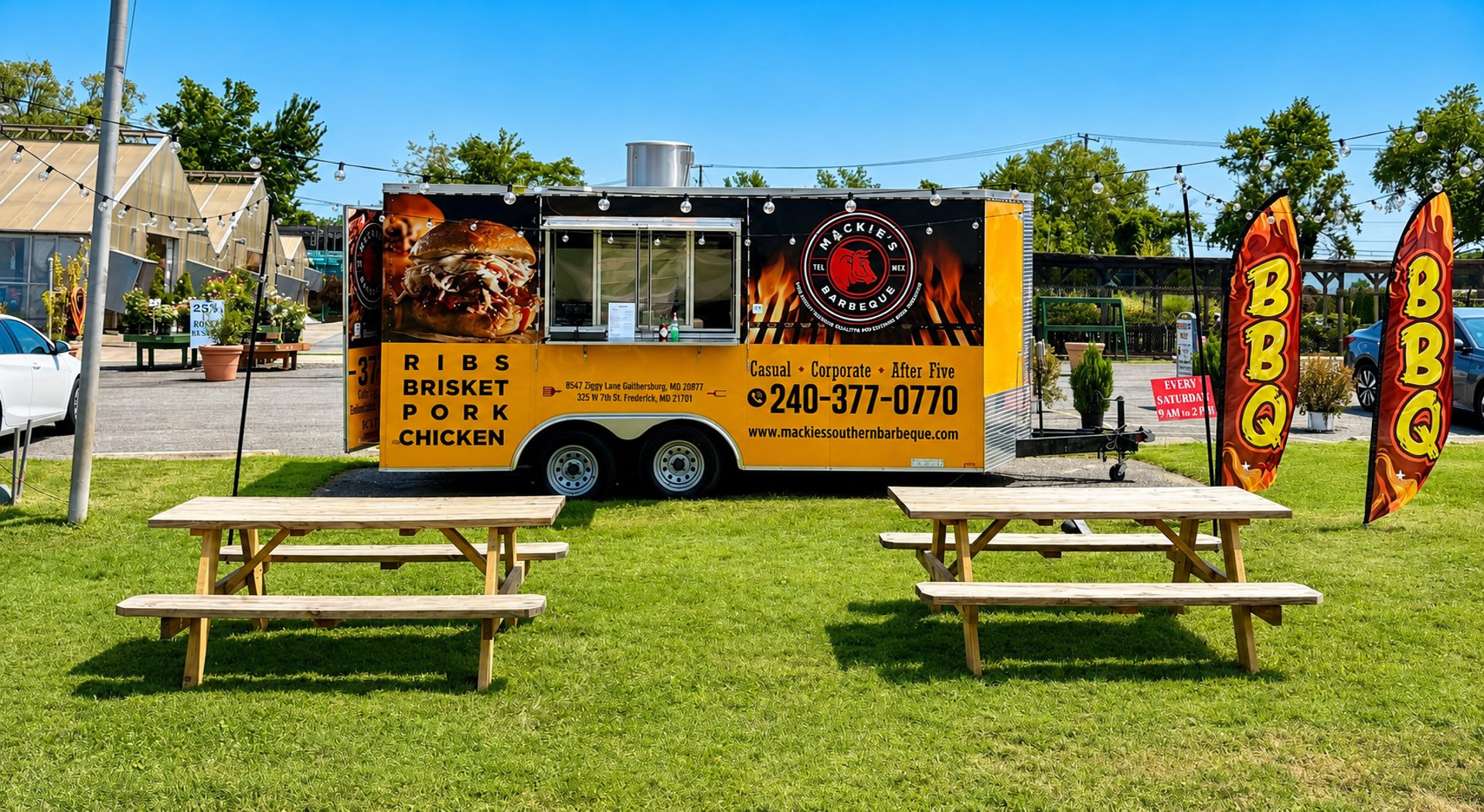 Mackie’s Food Truck in Olney