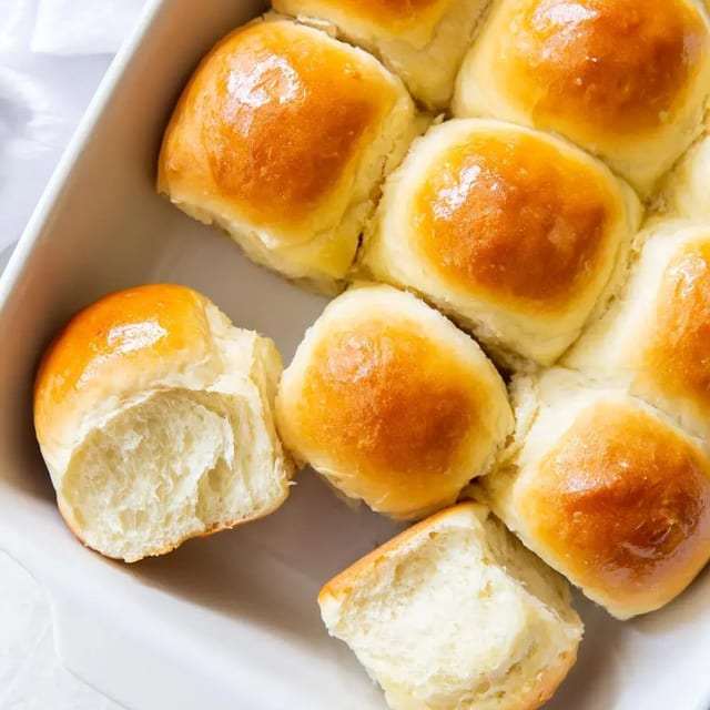 + Dinner Rolls.