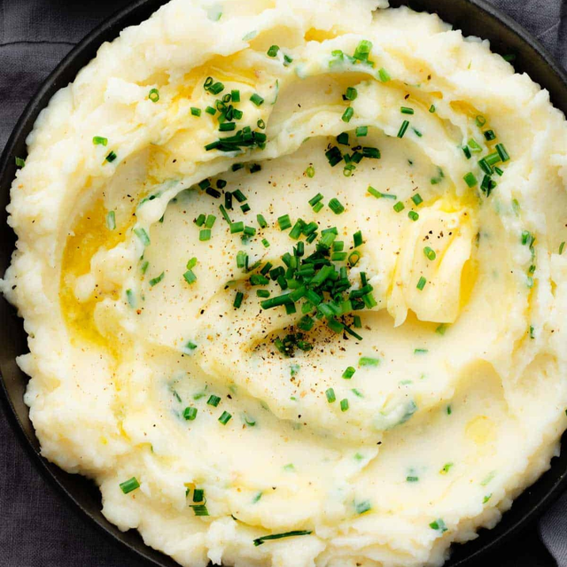 + Mashed Potatoes.