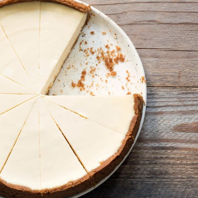 + Plain Cheesecake.