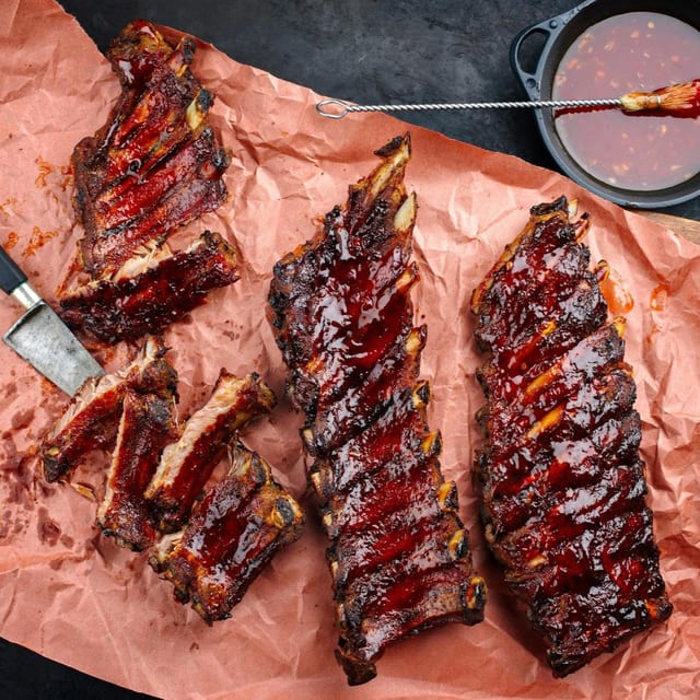 + Baby Back Ribs (1/2 Rack).
