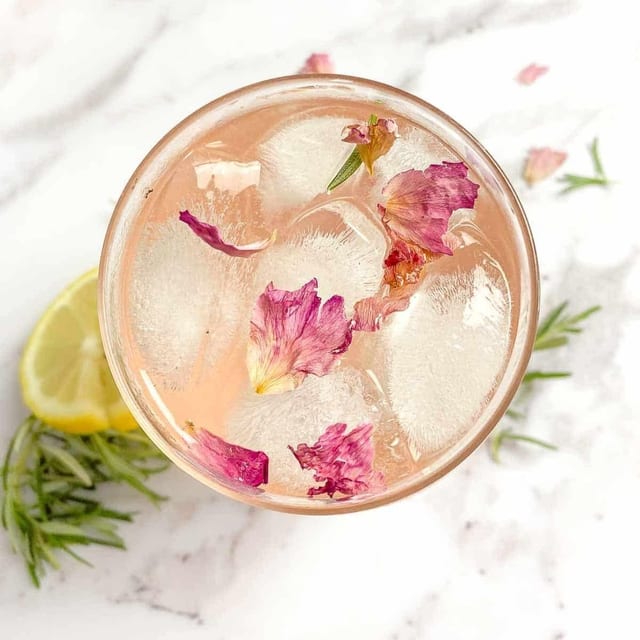 + Rose Water Lemonade.